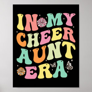 Affiche À l'ère de ma tante de cheerleading Femmes Filles