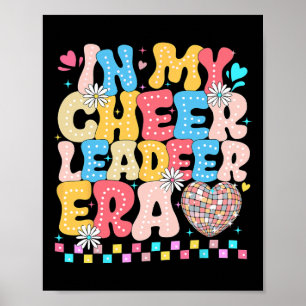 Affiche À l'ère de mon chef de pom-pom girls jeunesse Chee