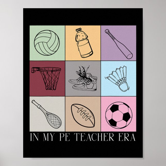 Affiche À l'ère de mon professeur d'éducation physique pro (Devant)