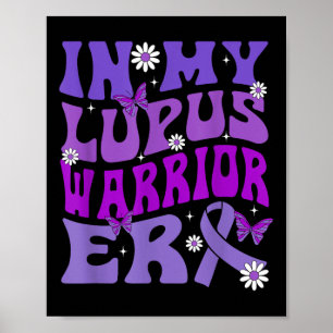 Affiche À l'ère du guerrier de mon Lupus Journée mondiale