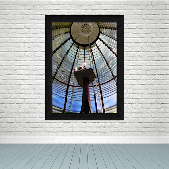 Affiche À l'intérieur de la lentille de Fresnel (Créateur téléchargé)
