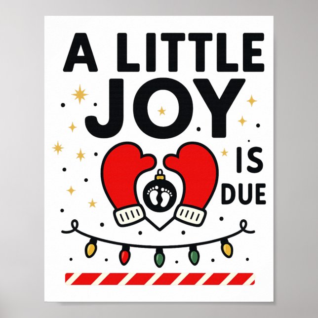 Affiche A Littile Joy Is Due Christmas For Women 2025 Comf (Devant)
