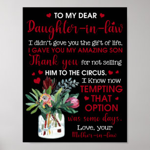 Affiche À ma chère fille en droit
