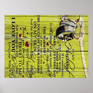 Affiche À ma lettre de mari, belle lettre de mari