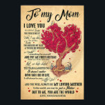 Affiche à ma mère, je t'aime les cadeaux de jour pour les<br><div class="desc">Un élégant dessin d'art de ligne de Maman, Mère, Fille et Fils. Grande pièce murale pour tout décor. Parfait pour le cadrage ou comme cadeau spécial pour quelqu'un que vous aimez. Imprimé sur Archival Matt, sans acide, papier d'art fin de haute qualité. déco à la maison, cadeau de fille, cadeau...</div>