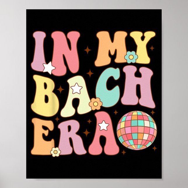 Affiche À Mon Époque Bach Équipe Super De Mariée Bridesmai (Devant)