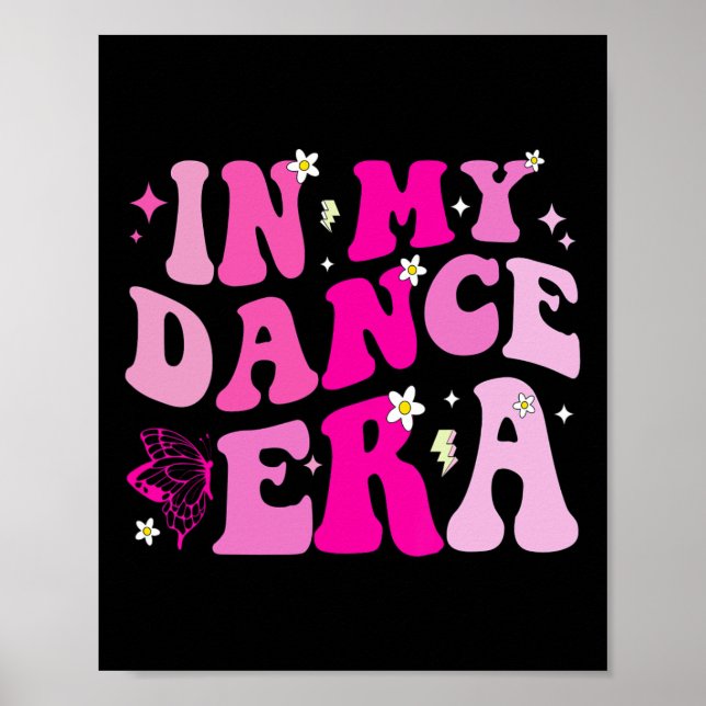 Affiche A Mon Époque De Danse Pour Ballet Danseuse Filles  (Devant)
