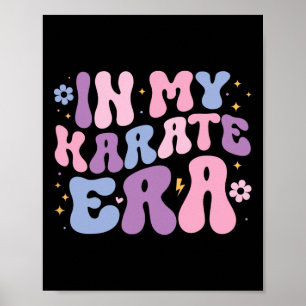 Affiche À Mon Époque De Karaté Super Retro Martial Arts Cu