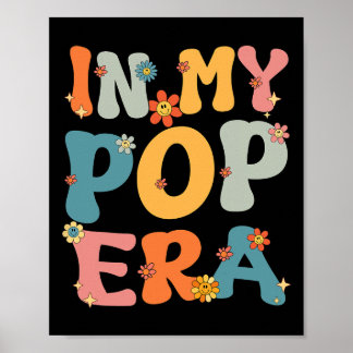 Affiche À mon époque pop Groovy Rétro Pop Papa Grand-père