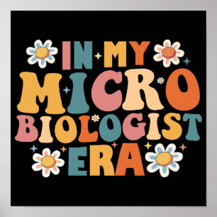 Affiche À mon ère de microbiologiste