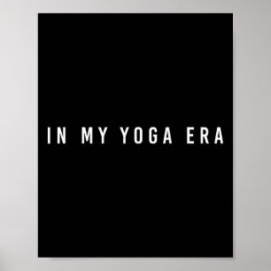 Affiche À mon ère de yoga _1