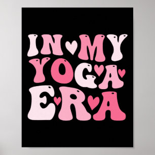 Affiche À mon ère de yoga pour maman