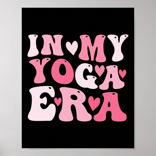 Affiche À mon ère de yoga pour maman  (Devant)