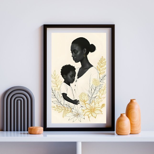Affiche A Mother's Unspoken Strength I (Créateur téléchargé)