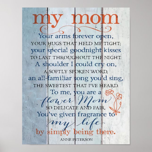 Affiche A Prayer for My Mom (Devant)
