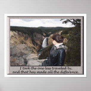 Affiche a pris celui que l'on voyageait moins