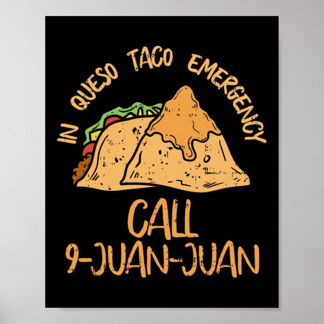 Affiche À Queso Cinco De Mayo Taco Appel 9 Juan (Devant)