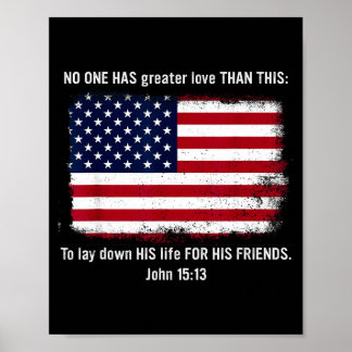 Affiche A-t-il un plus grand amour que celui-ci_ Pour donn