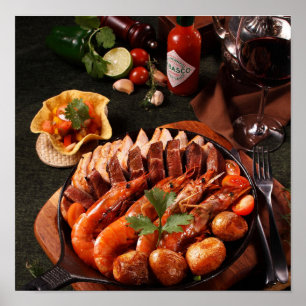 Affiche A Taste of Spain : Tapas Adventure Awaits & Food,