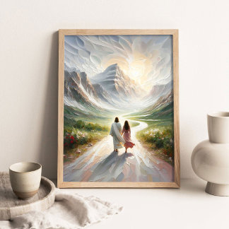 Affiche A Test of Faith, Modern Christian Art, Jesus Chris