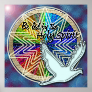 Affiche à thème Christian Holy Spirit