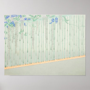 Affiche "A Thousand Grasses 3“ Kamisaka Sekka Ukiyo-E  