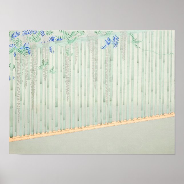 Affiche "A Thousand Grasses 3“ Kamisaka Sekka Ukiyo-E   (Devant)