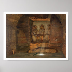 Affiche A Tomb at El-Kab, un of 24 illustrations produced