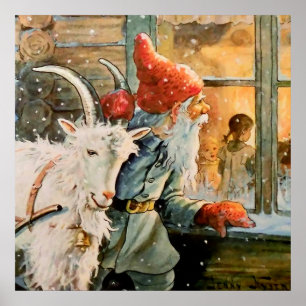 Affiche "A travers la fenêtre" par Jenny Nystrom