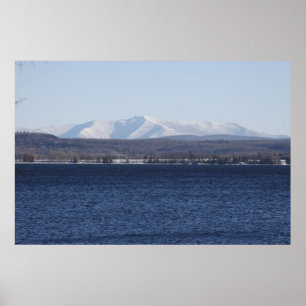 Affiche À travers le lac