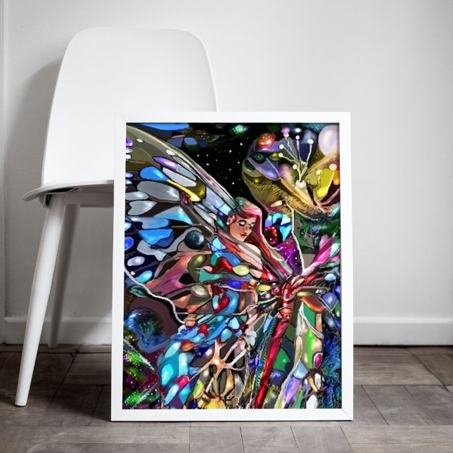 Affiche À travers les ailes d'un papillon (Créateur téléchargé)