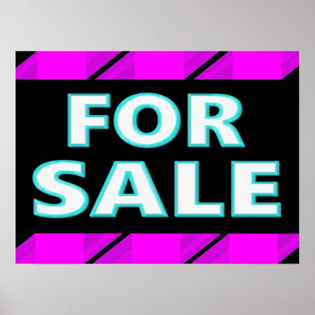 Affiche À vendre (Devant)