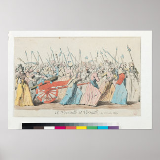 Affiche A Versailles, A Versailles'