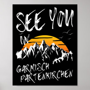 Affiche A Voir À Garmisch Partenkirchen Allemagne Vacances