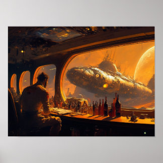 Affiche A Voir À La Bar Space #10