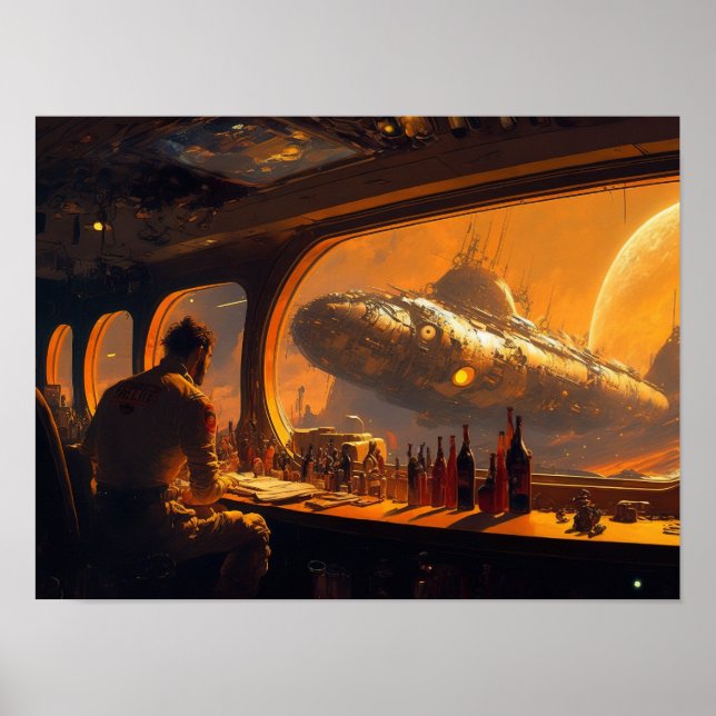 Affiche A Voir À La Bar Space #10 (Devant)