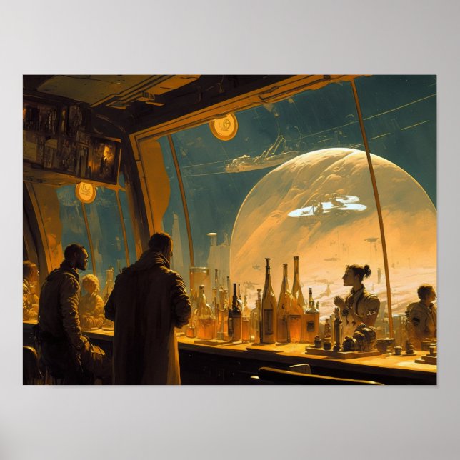 Affiche A Voir À La Bar Space #13 (Devant)