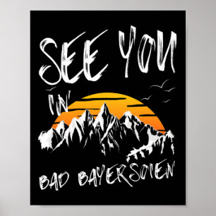 Affiche A Voir Dans Bad Bayersoen Allemagne Vacances Ski