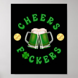 Affiche À votre santé Ers Drôle St Patricks Day Irlandais 