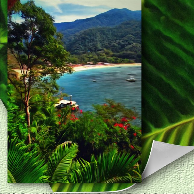 Affiche A Yelapa View 0828 Art Print (Créateur téléchargé)