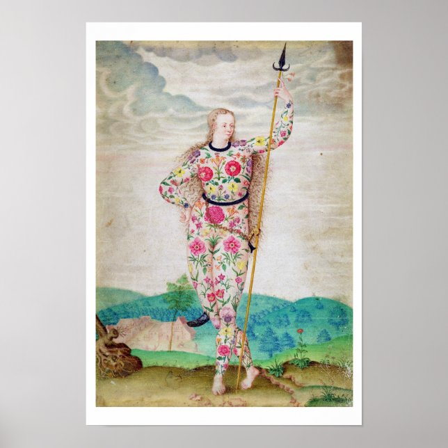 Affiche A Young Daughter of the Picts, c.1585 (w/c et gou) (Devant)