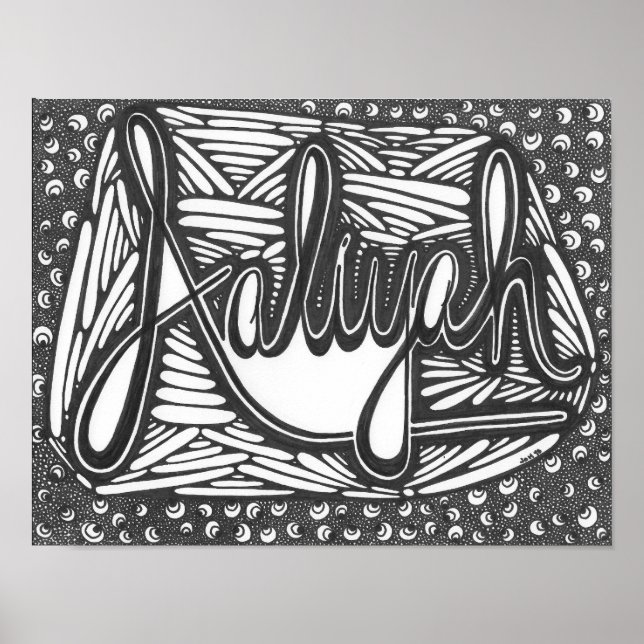 Affiche Aaliyah (Devant)