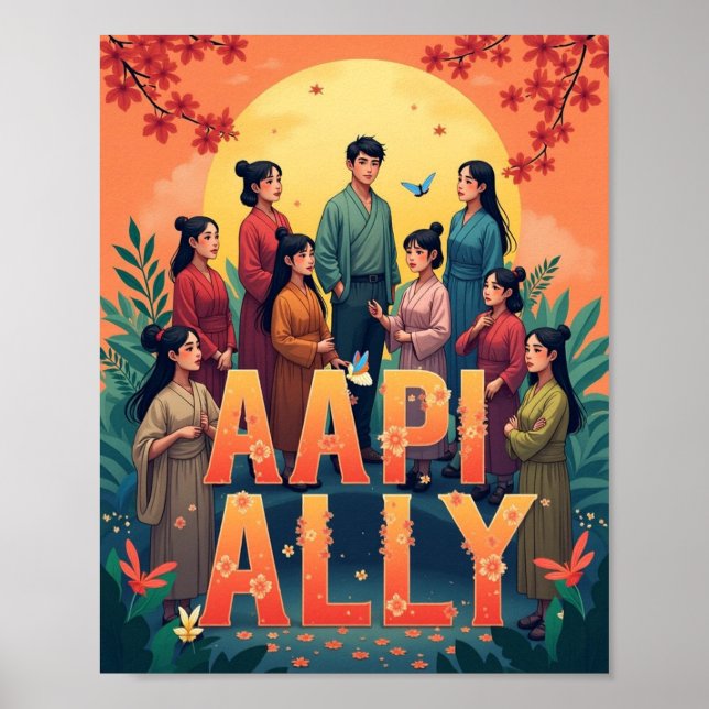 AFFICHE AAPI ALLY (Devant)