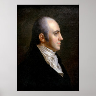 Affiche Aaron Burr Portrait