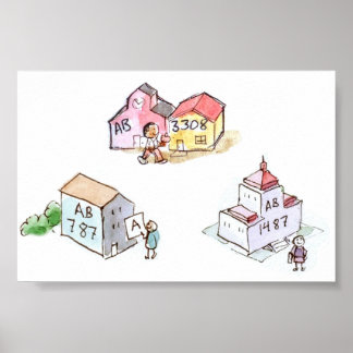 AFFICHE AB3308 AB1487 AB787