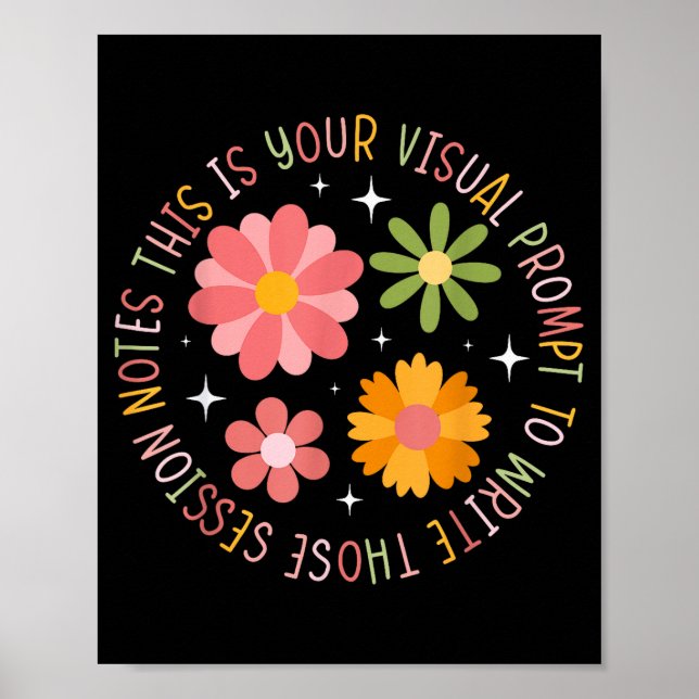 Affiche Aba Therapist Aba Therapy Applied Behavior Analysi (Devant)