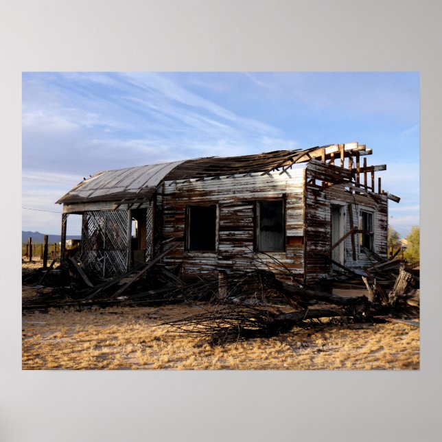 Affiche Abandoned House In Kelso California (Devant)