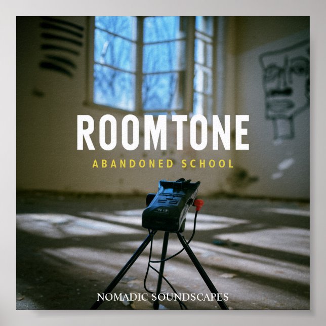 Affiche Abandoned School Room Tone Album Cover (Devant)
