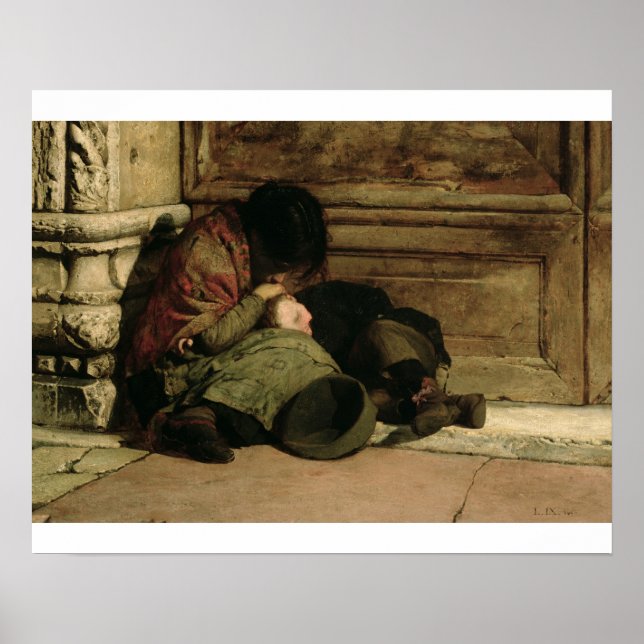 Affiche Abandonné, 1903 (Devant)