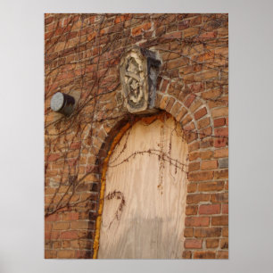 Affiche Abandonné, Washington, Iowa